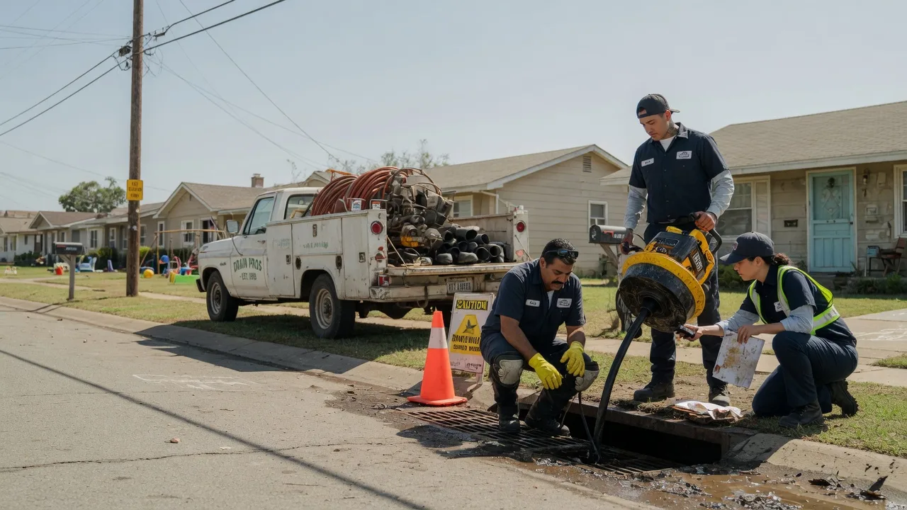 Drain Cleaning in Rochester, TX near me